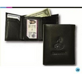 Leather Tri-Fold RFID Wallet